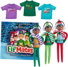 Load image into Gallery viewer, The Elf on the Shelf - 2026 Elf Mates Super Pack with Accessories, Dark Tone