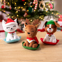Load image into Gallery viewer, The Elf on the Shelf - Pull-a-Pals Sled Smashers Compete Set: Reindeer, St. Bernard &amp; Arctic Fox