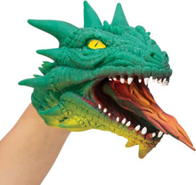 Load image into Gallery viewer, Schylling - Fire Breathing Dragon Hand Puppet, 1 Count