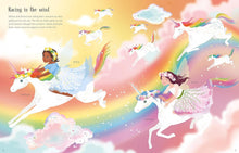 Load image into Gallery viewer, Usborne - Sticker Dolly Dressing Activity Book: RAINBOW UNICORNS