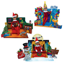 Load image into Gallery viewer, The Elf on the Shelf - Polar Props Set of 2: 20th Anniversary Pop-Ups &amp; Insta-Moment Props (Scout Elf Not Included)