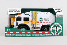 Load image into Gallery viewer, Daron New York City Sanitation Truck with Lights &amp; Sound
