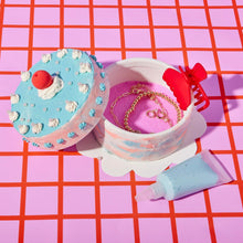 Load image into Gallery viewer, Bright Stripes - Decorate-a-Cake Jewelry Box