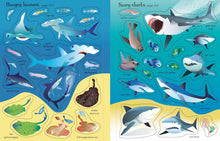 Load image into Gallery viewer, Usborne First Sticker Book - SHARKS and RAYS