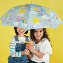 Load image into Gallery viewer, Floss &amp; Rock Color Changing Umbrella - Sun and Clouds