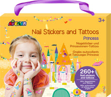 Load image into Gallery viewer, Avenir - Nail Stickers and Tattoos: PRINCESS