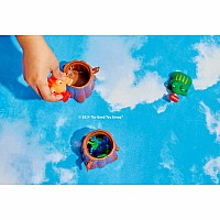 Load image into Gallery viewer, Zorbitz - Frog on a Log Fidget Toy, Includes 4 Squishy Bugs, - Colors vary - 1 Count - Ages 6+