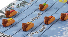 Load image into Gallery viewer, Robin Reed English Holiday Crackers - Racing Sausage Dog, 6 Count