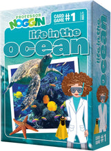 Load image into Gallery viewer, Outset Professor Noggin's Life in The Ocean Trivia Card Game