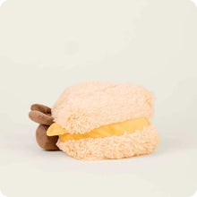 Load image into Gallery viewer, Warmies Microwavable &amp; Weighted Plush Comfort Food Set - Hotdog &amp; Grilled Cheese, Large
