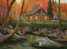 Load image into Gallery viewer, Cobble Hill 500 Piece Jigsaw Puzzle - Weekend Retreat (Poster Included)