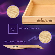 Load image into Gallery viewer, Otko - Wood &amp; Air Dry Clay Sensory Art Kit: Succulent "Tenderness"