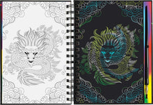 Load image into Gallery viewer, Scratch and Sketch - Extreme! Dragons: An Art Activity Book
