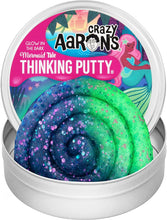 Load image into Gallery viewer, Crazy Aaron's - Mermaid Tale - Color Changing Putty - Glowbright Collection - 4" Tin Thinking Putty - Never Dries Out