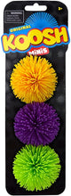 Load image into Gallery viewer, Koosh Minis Variety Color 3-Pack - The Easy to Catch, Hard to Put Down Ball!