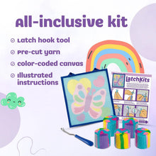 Load image into Gallery viewer, LatchKits - Butterfly Mini-Rug Kit