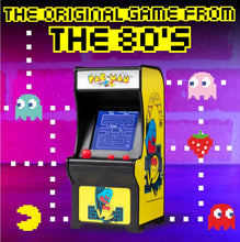 Load image into Gallery viewer, Tiny Arcade Pac-Man 3.5" Mini Retro Game - Functional Arcade Cabinet w/ Real Gameplay &amp; Sounds - Classic Game Fits in the Palm of Your Hand (Ages 8+)