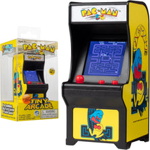 Load image into Gallery viewer, Tiny Arcade Pac-Man 3.5" Mini Retro Game - Functional Arcade Cabinet w/ Real Gameplay &amp; Sounds - Classic Game Fits in the Palm of Your Hand (Ages 8+)
