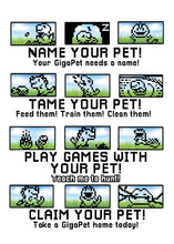 Load image into Gallery viewer, GigaPets Interactive Digital Pet - T-Rex Dinosaur Collector's Edition