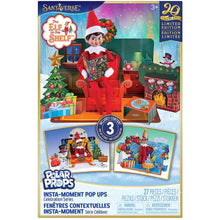 Load image into Gallery viewer, The Elf on the Shelf - Polar Props Set of 2: 20th Anniversary Pop-Ups &amp; Insta-Moment Props (Scout Elf Not Included)