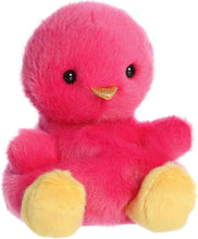 Load image into Gallery viewer, Aurora Palm Pals Plush, Set of 4: Cottontail Bunny, Aura Rainbow Chick, Wysteria Purple Bunny, &amp; Peyton Pink Chick