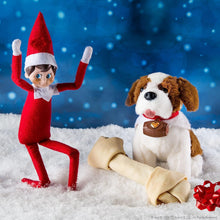 Load image into Gallery viewer, The Elf on the Shelf Elf Pets 2 Pack: St. Bernard Tradition and Reindeer Tradition with Joy Travel Bag