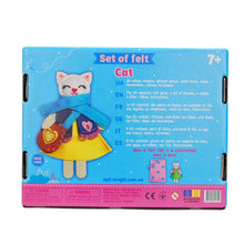 Load image into Gallery viewer, Apli Kapli - Felt Sewing Kit for Beginners: Make Your Own Felt Cat