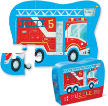 Load image into Gallery viewer, Crocodile Creek - Mini Puzzle Fire Truck, 12-Pieces