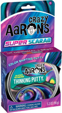 Load image into Gallery viewer, Crazy Aaron's Illusion Thinking Putty - Super Scarab