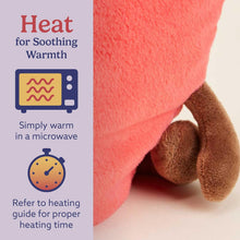 Load image into Gallery viewer, Warmies Microwavable &amp; Weighted Plush - Heart, Large