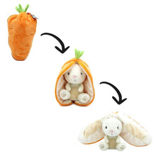 Load image into Gallery viewer, Flipetz - Gadget Bunny &amp; Carrot: 2-in-1 Plush Toy
