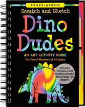 Load image into Gallery viewer, Scratch and Sketch - Dino Dudes: An Art Activity Book
