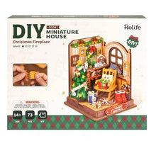 Load image into Gallery viewer, Rolife - DIY Miniature House Kit - Christmas Fireplace