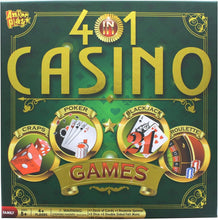 Load image into Gallery viewer, Anker Play - 4-in-1 Casino Games: Craps, Poker, Black Jack &amp; Roulette