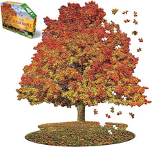 Load image into Gallery viewer, Madd Capp I AM SUGAR MAPLE Tree-Shaped Jigsaw Puzzle, 1,000 Pieces