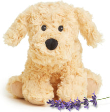 Load image into Gallery viewer, Warmies Microwavable &amp; Weighted Plush - Golden Dog, Small
