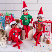 Load image into Gallery viewer, The Elf on the Shelf - Claus Couture Festive Fun T-Shirt Set (Scout Elf Not Included)