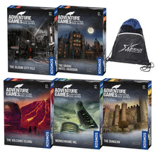 Load image into Gallery viewer, Thames &amp; Kosmos: The Volcanic Island, Dungeon, Monochrome Inc, Grand Hotel Abaddon, Gloom City File