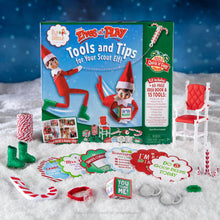 Load image into Gallery viewer, The Elf on the Shelf Official Props Bundle - Scout Elves at Play Kit and The Official Elf Ideas Super Set (100+ total pcs.)
