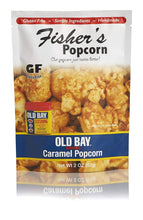 Load image into Gallery viewer, Fisher's Popcorn | Old Bay Seasoned Caramel Flavor | 2oz Bag | 12-Pack