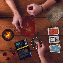 Load image into Gallery viewer, Exit: The Game Book Bundle - The Disapperance of Sherlock Holmes, The Lord of The Rings, and Dead Man on The Orient Express with Exclusive Drawstring Bag