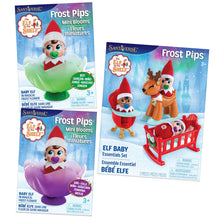 Load image into Gallery viewer, The Elf on the Shelf - Frost Pips Boy &amp; Girl, Light Tone, with Nursery Essentials Play Set Bundle
