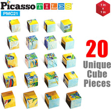 Load image into Gallery viewer, Product PicassoTiles - Magnetic Cube Puzzle: Famous Paintings with Photo Frame
