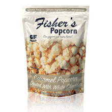 Load image into Gallery viewer, Fisher's Popcorn, Caramel Dusted with White Cheddar Flavor, Large Pouch (10 oz.)