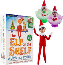 Load image into Gallery viewer, The Elf on the Shelf - New Scout Elf Boy with Posing Power and Boy &amp; Girl Frost Pips
