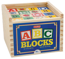 Load image into Gallery viewer, Schylling - ABC Wooden Alphabet Blocks