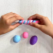 Load image into Gallery viewer, Bright Stripes - Wish Craft: Marble Moon DIY Jewelry Kit