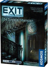 Load image into Gallery viewer, Exit: The Game Bundle - The Cursed Labyrinth, Kidnapped in Fortune City, and The Sinister Mansion with Exclusive Drawstring Bag