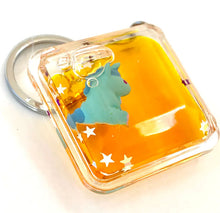 Load image into Gallery viewer, Floating Unicorn Keychain