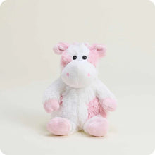 Load image into Gallery viewer, Warmies Microwavable &amp; Weighted Plush - Strawberry Cow, Small